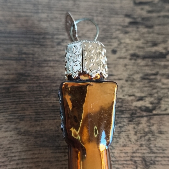 Old World Christmas Gold Guitar Ornament Glitter Music Instrument Ornament 38010 - Picture 7 of 17